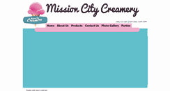 Desktop Screenshot of missioncitycreamery.com