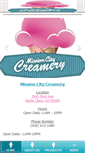 Mobile Screenshot of missioncitycreamery.com